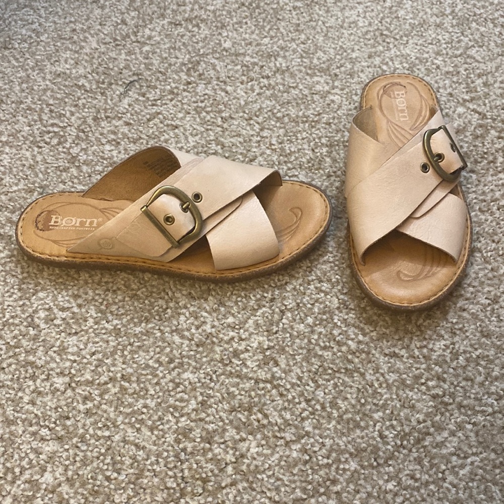 Born Shoes- Slip Ons- Size 6